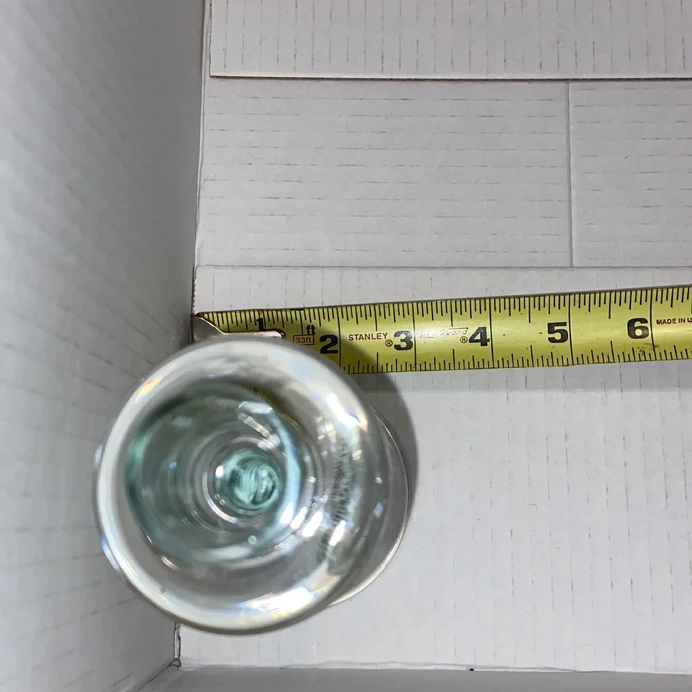 Pier 1 Imports Handblown Taper Glass Candle Holders